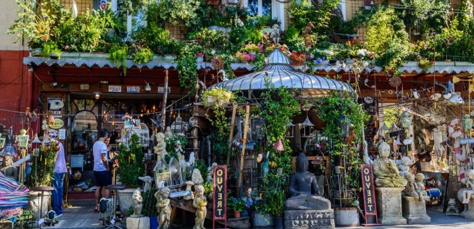 boutique d'antiquaires à l'Isle sur la Sorgue