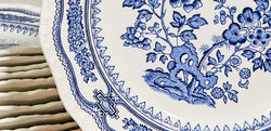Souvenir des vaisselles anglaises de la marque Barratts