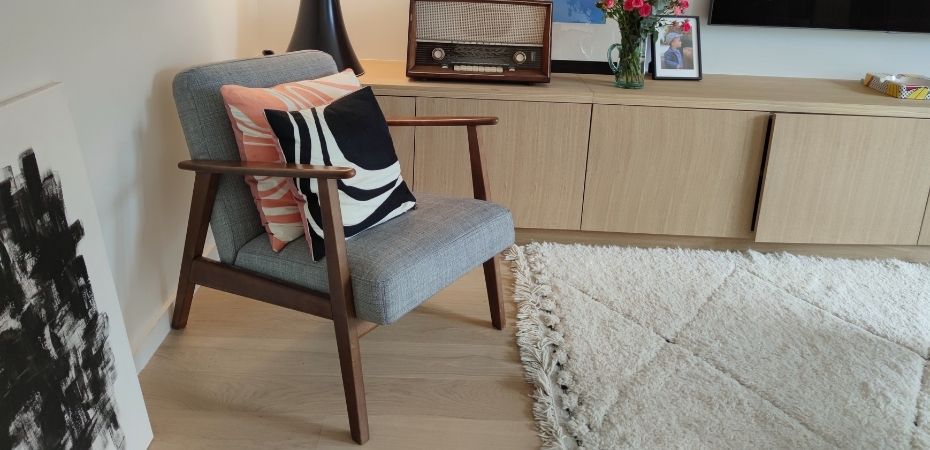 fauteuil chauffeuse vintage
