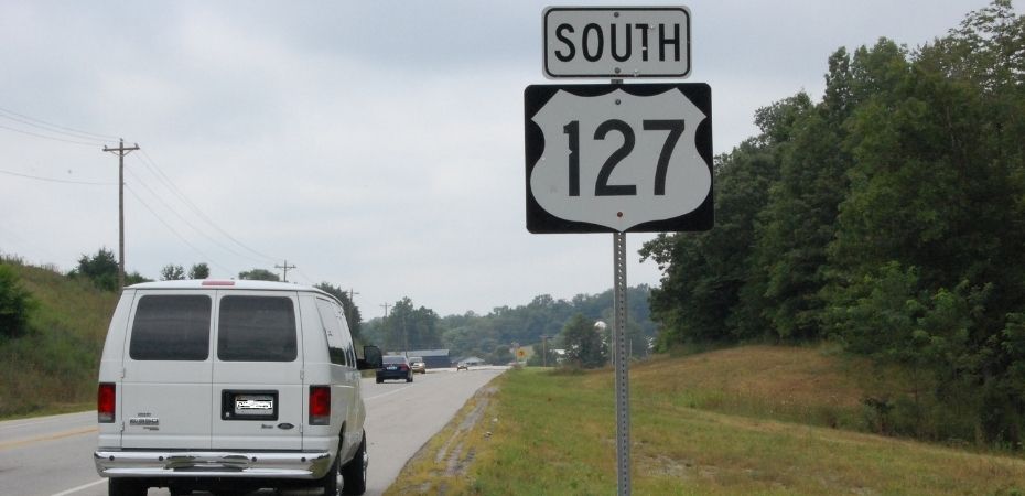 en route vers le 127 yard sale