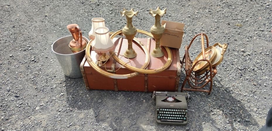 antiquités chinées en brocante
