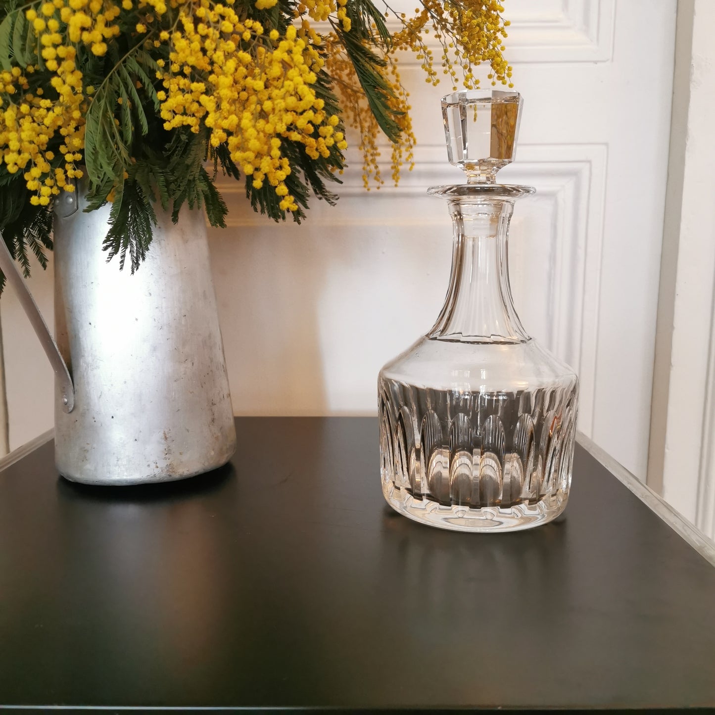 Carafe à whisky en cristal signé Saint Louis