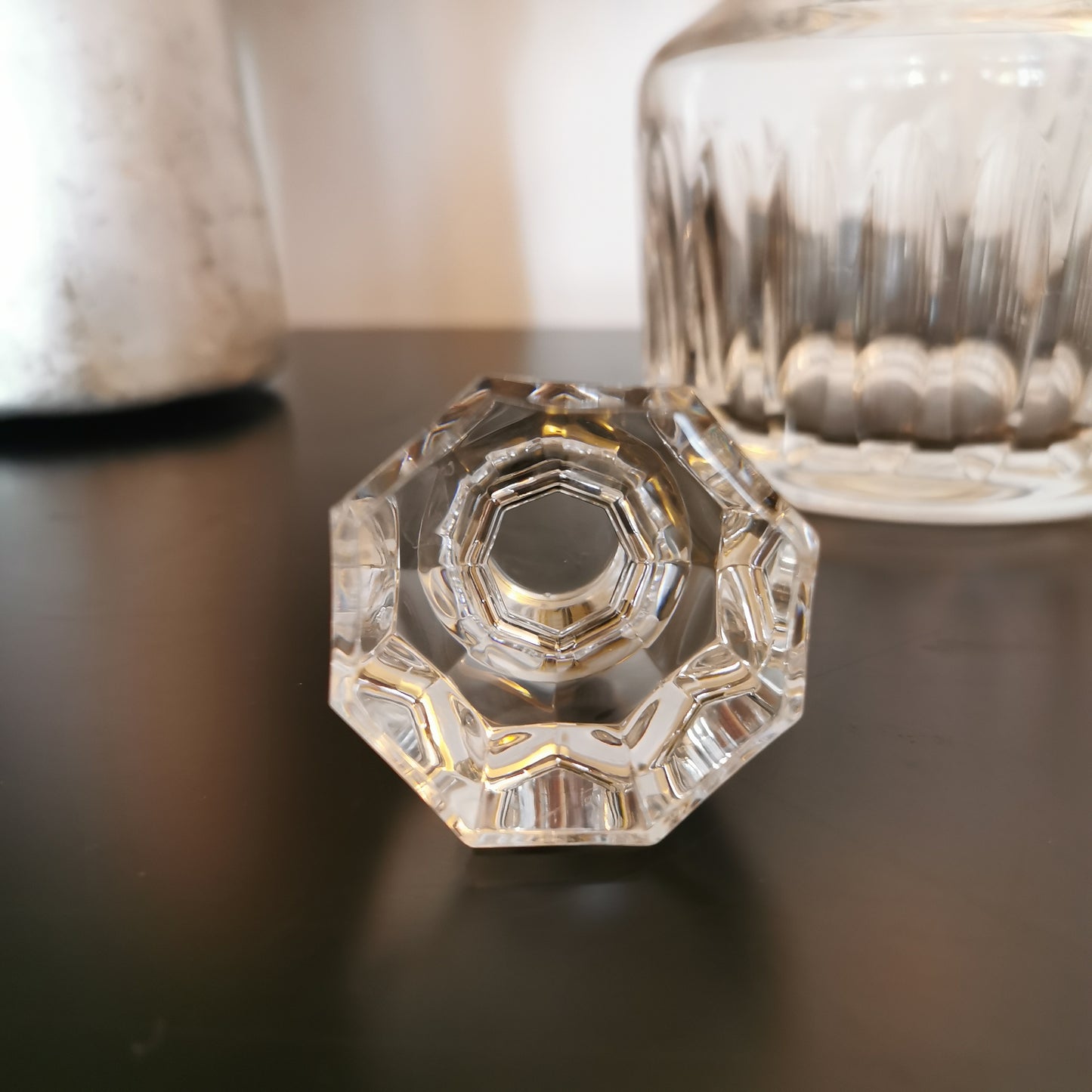 Carafe à whisky en cristal signé Saint Louis