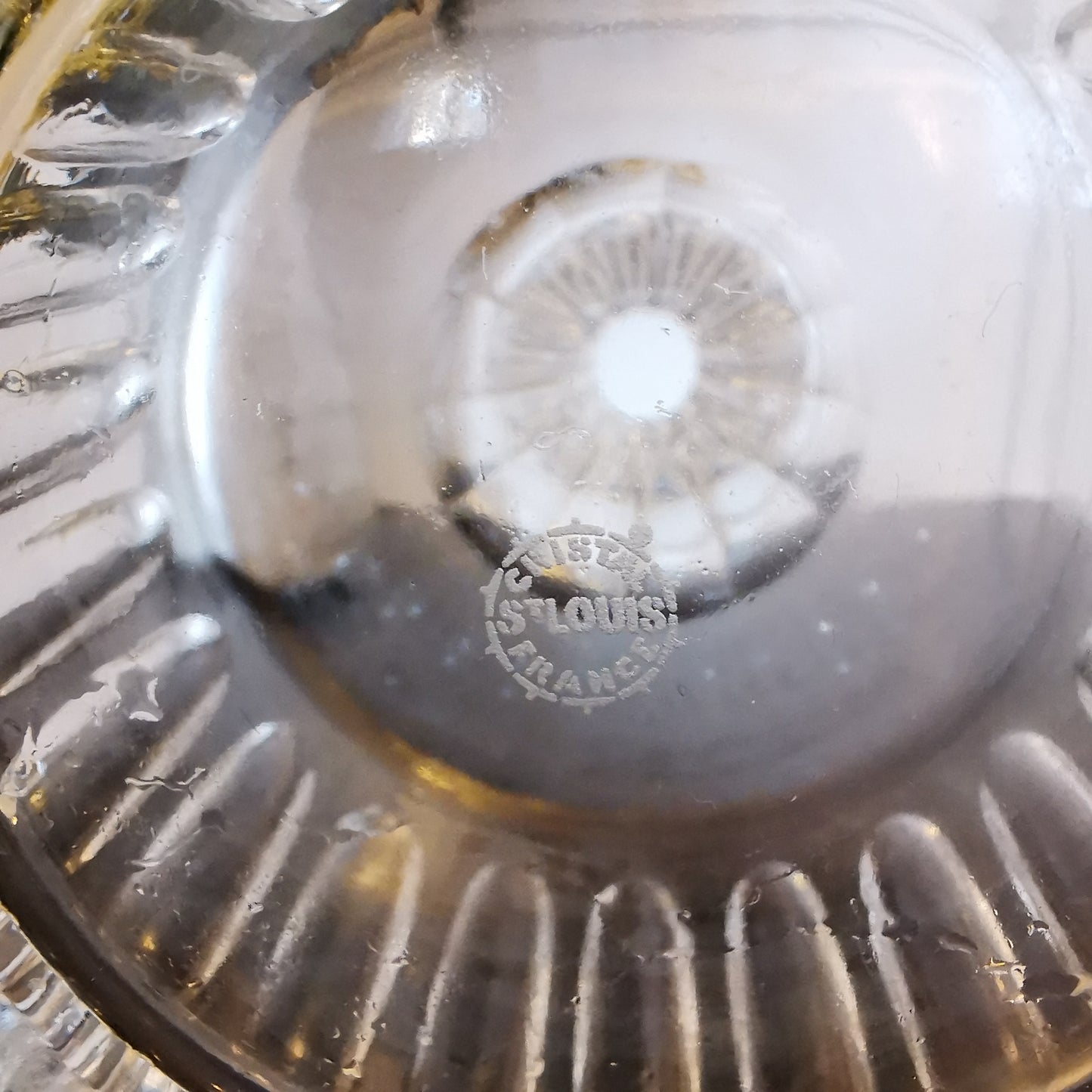 Carafe à whisky en cristal signé Saint Louis