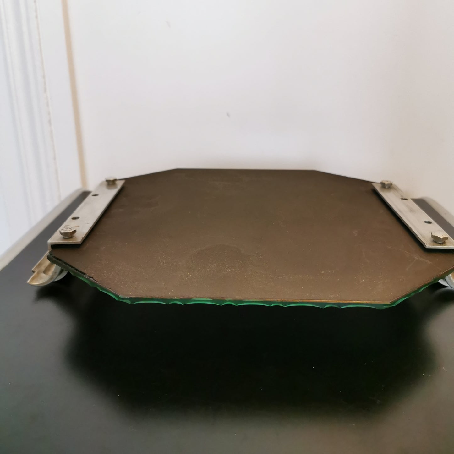 Plateau miroir art déco