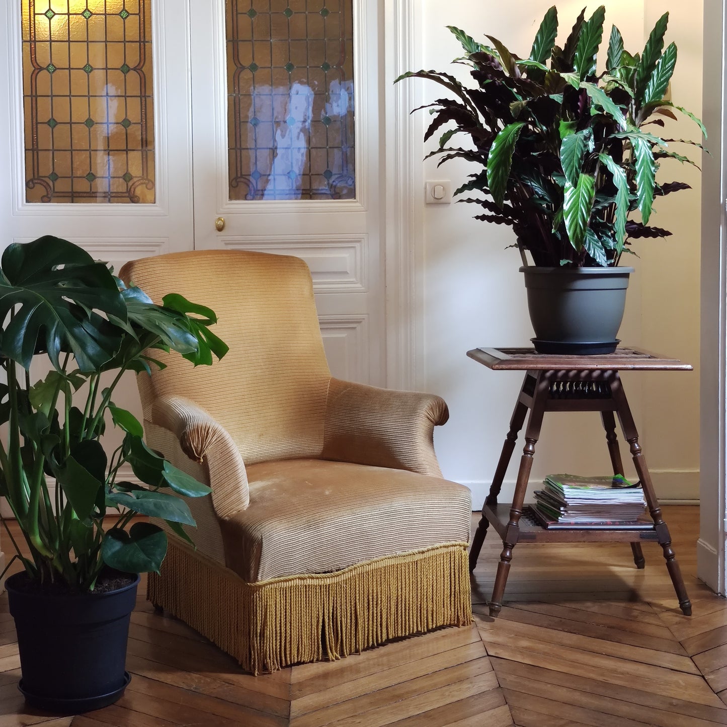 Guéridon moucharabieh syrien