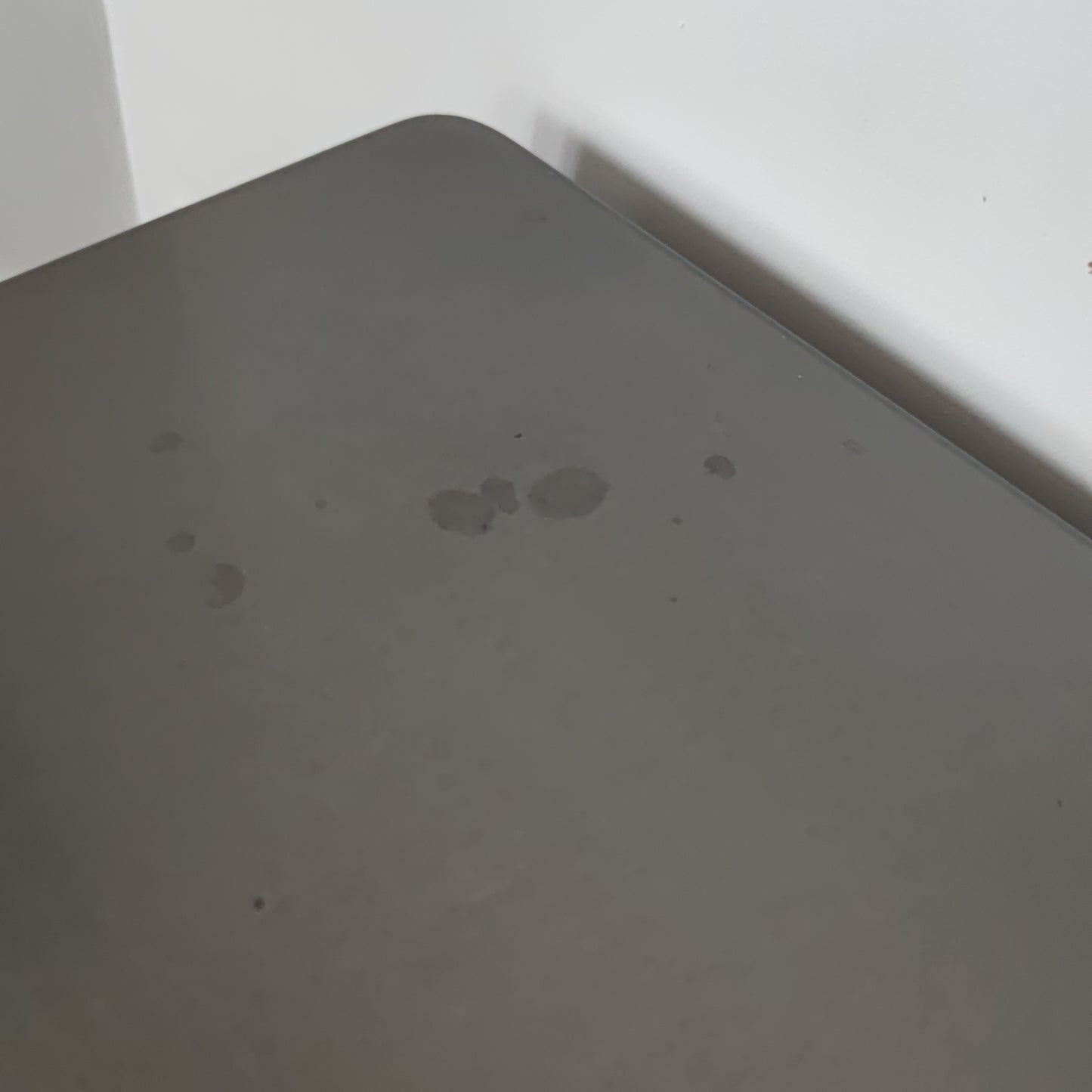 Table ou bureau Tolix 55 en tôle d'acier lustrée