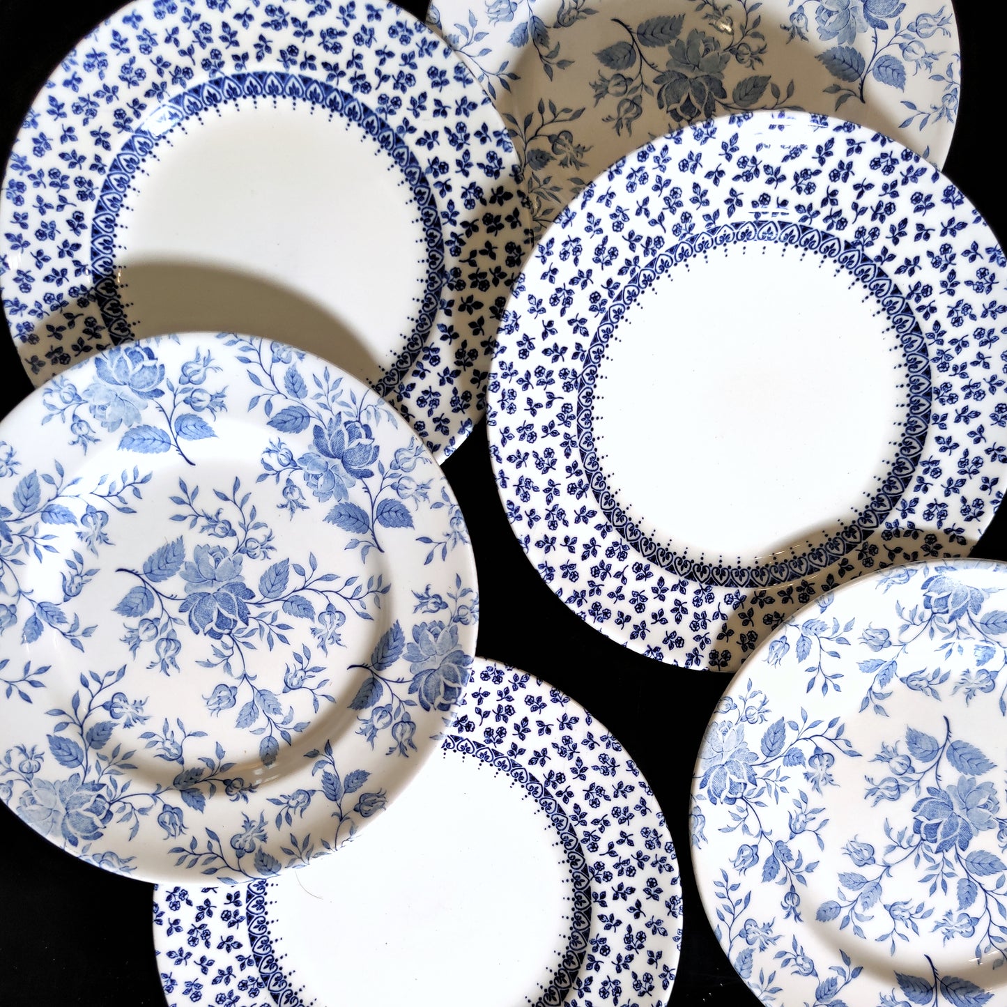 Assiettes porcelaine anglaise