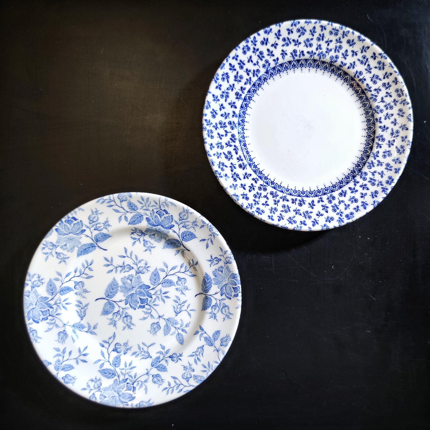 Assiettes porcelaine anglaise
