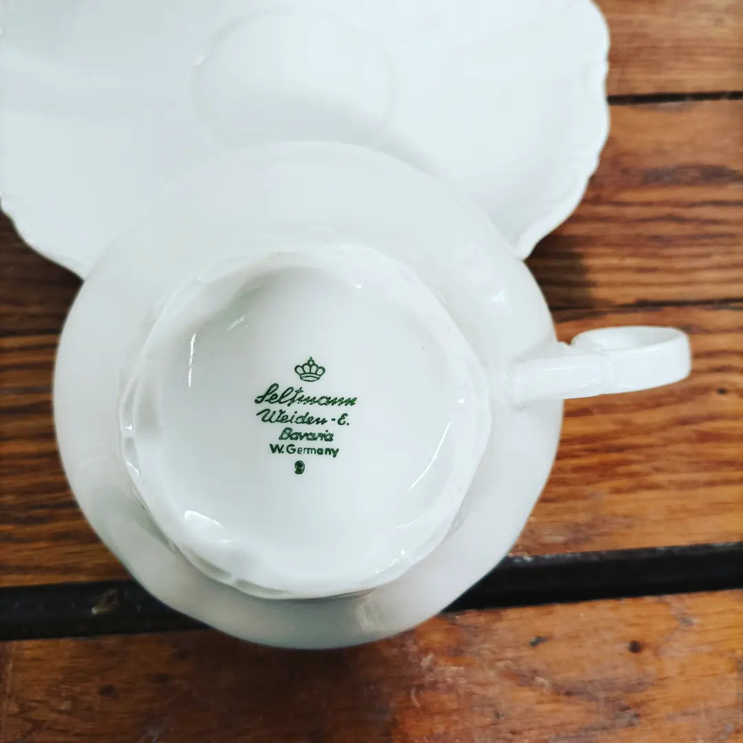 Tête à tête en porcelaine de Bavière