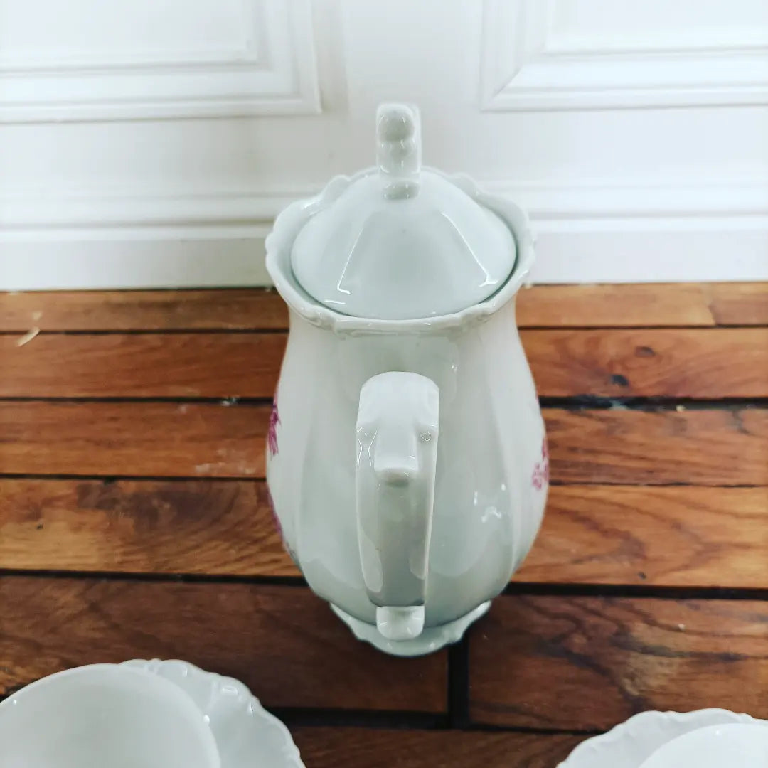 Tête à tête en porcelaine de Bavière