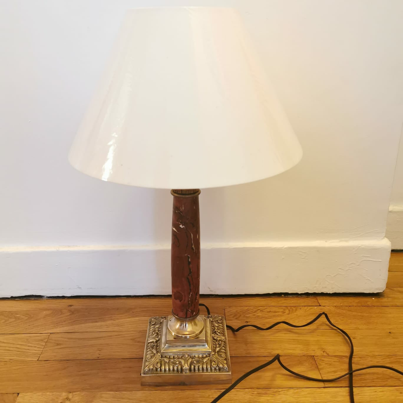Lampe à poser style empire 54cm