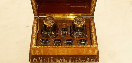 cave à liqueur trompe l'oeil