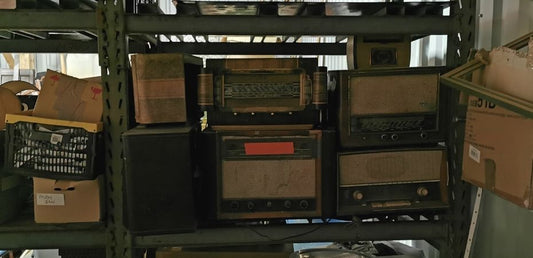 rayon de vieux transistor à chiner