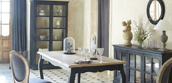 En chêne, marbre ou verre… Quelle tendance pour la table ronde de salle à manger ?