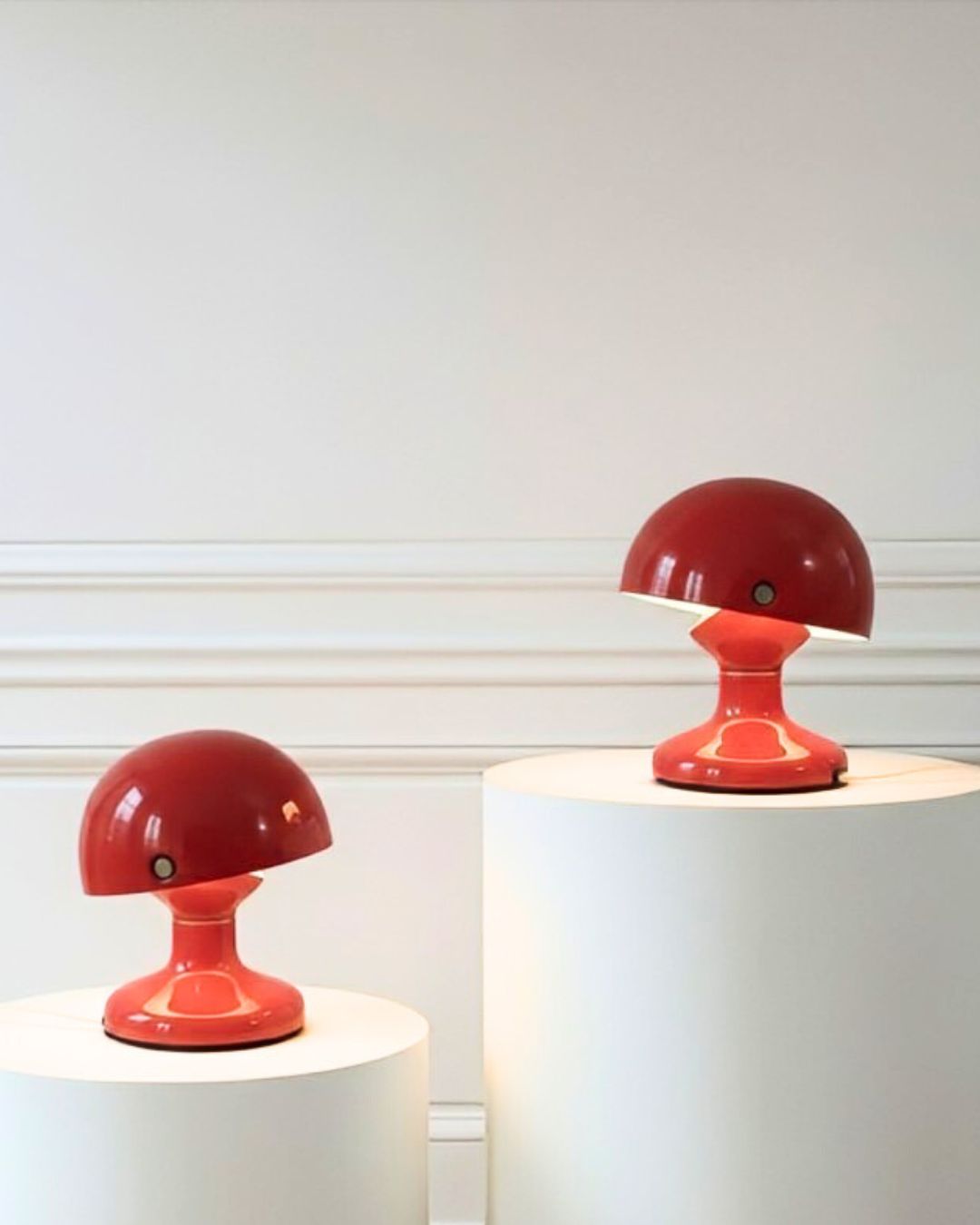 Paire de Lampes de Table "Jucker 147" - Afra & Tobia Scarpa pour Flos (Années 1960)