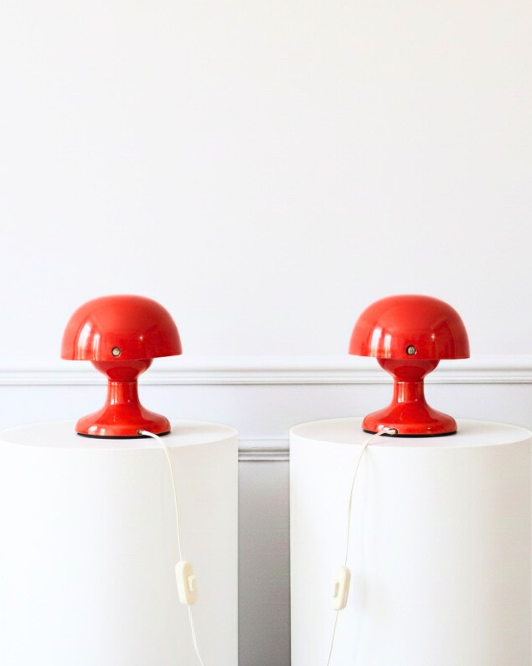 Paire de Lampes de Table "Jucker 147" - Afra & Tobia Scarpa pour Flos (Années 1960)