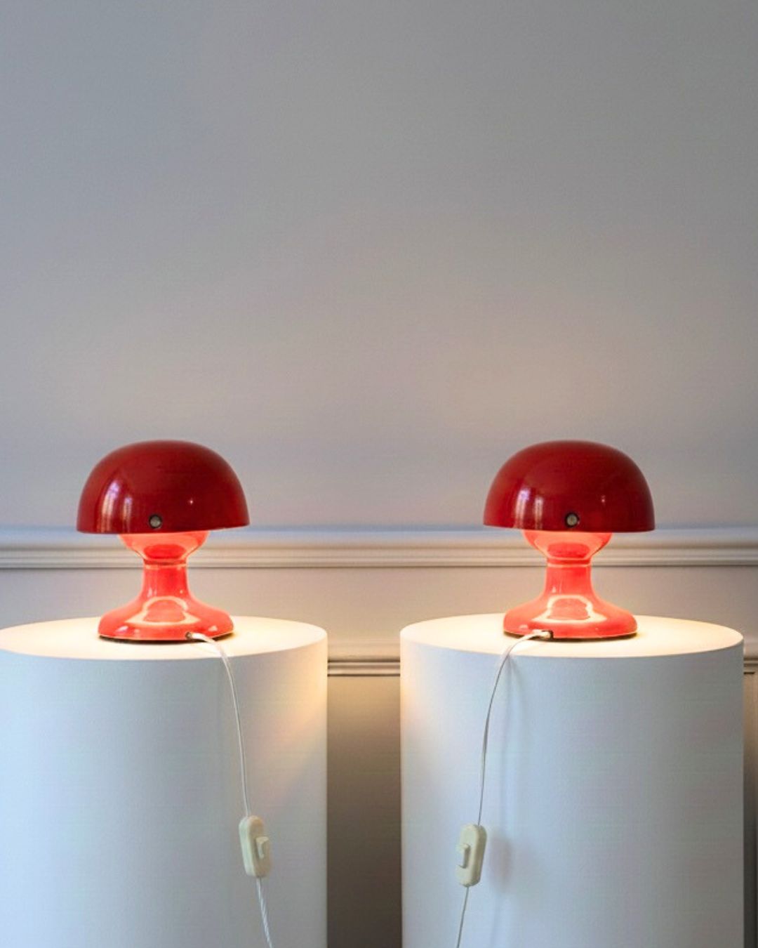 Paire de Lampes de Table "Jucker 147" - Afra & Tobia Scarpa pour Flos (Années 1960)