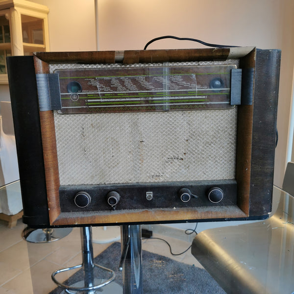 Vieille radio vintage Bluetooth Phillips