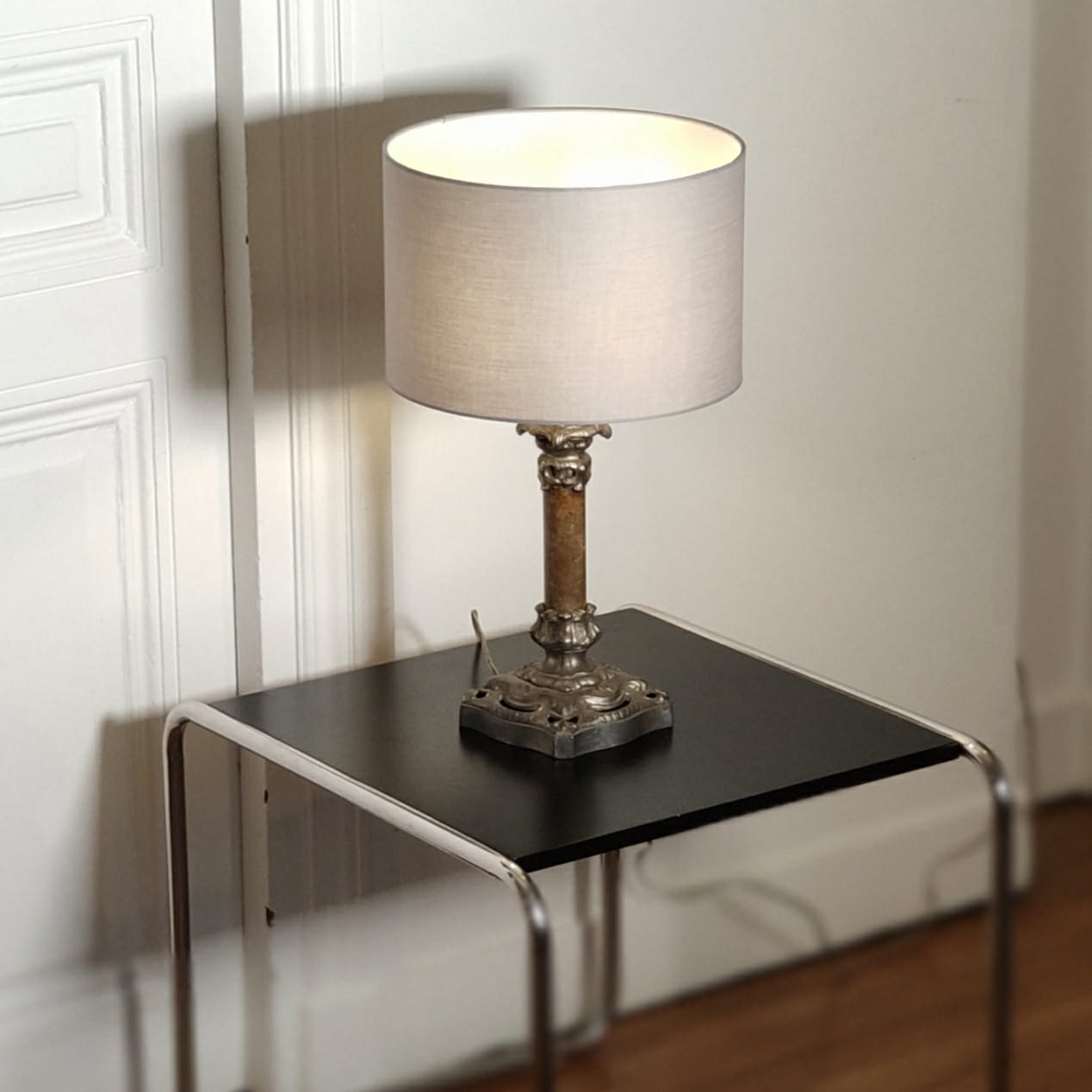 Lampe à pétrole style Louis XV
