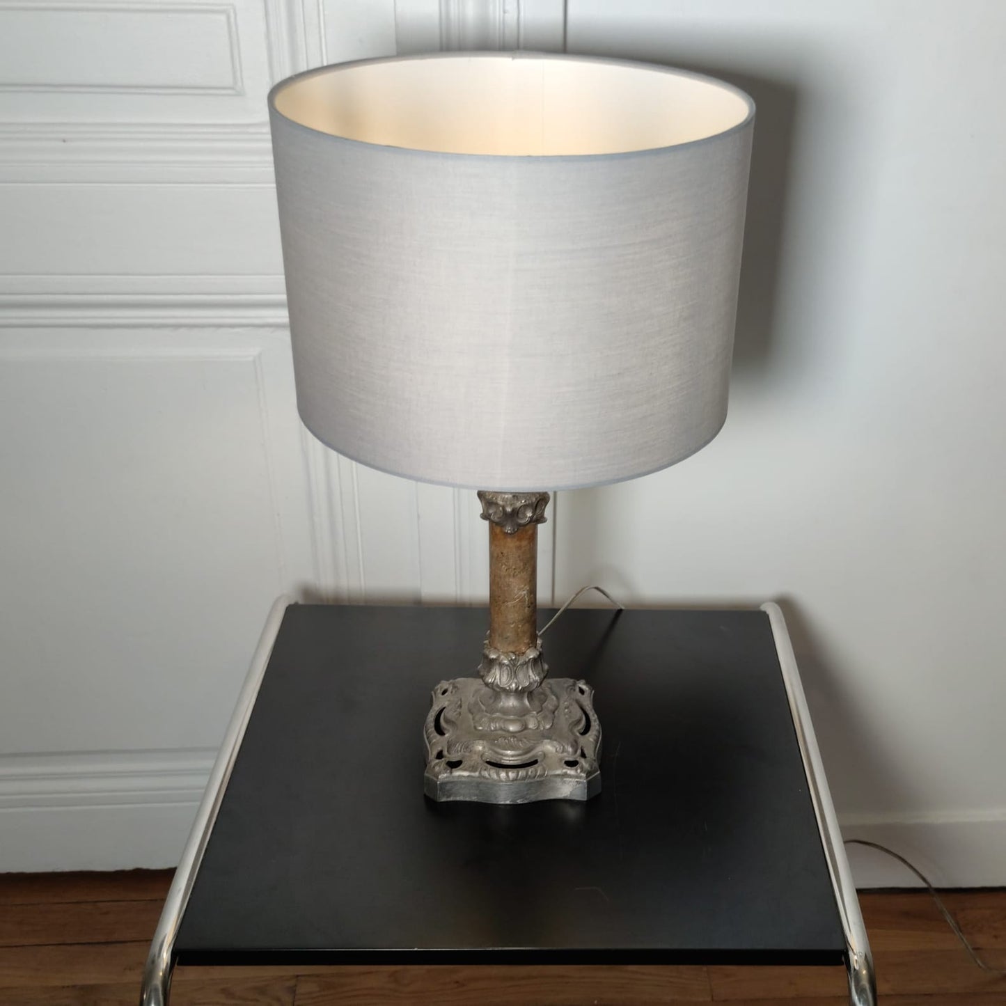 Lampe à pétrole style Louis XV
