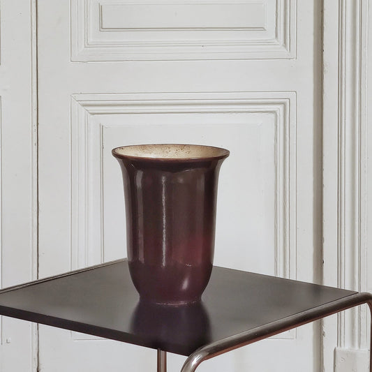 Vase en céramique émaillée années 50