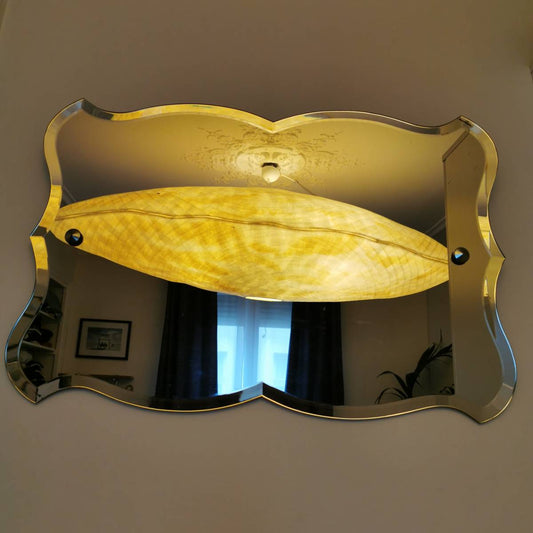 Miroir époque art déco estampillée