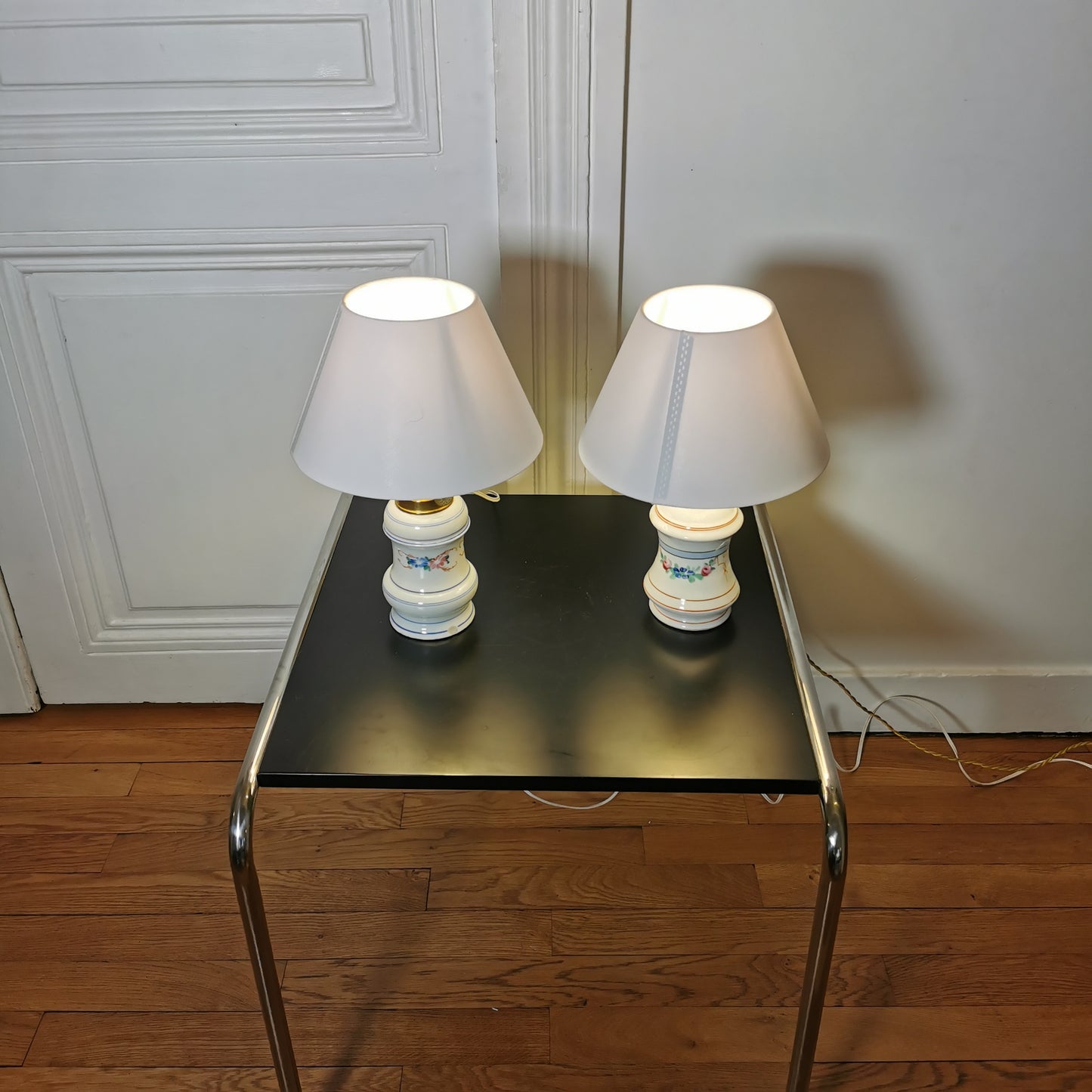 Lampe à poser en céramique ancienne 