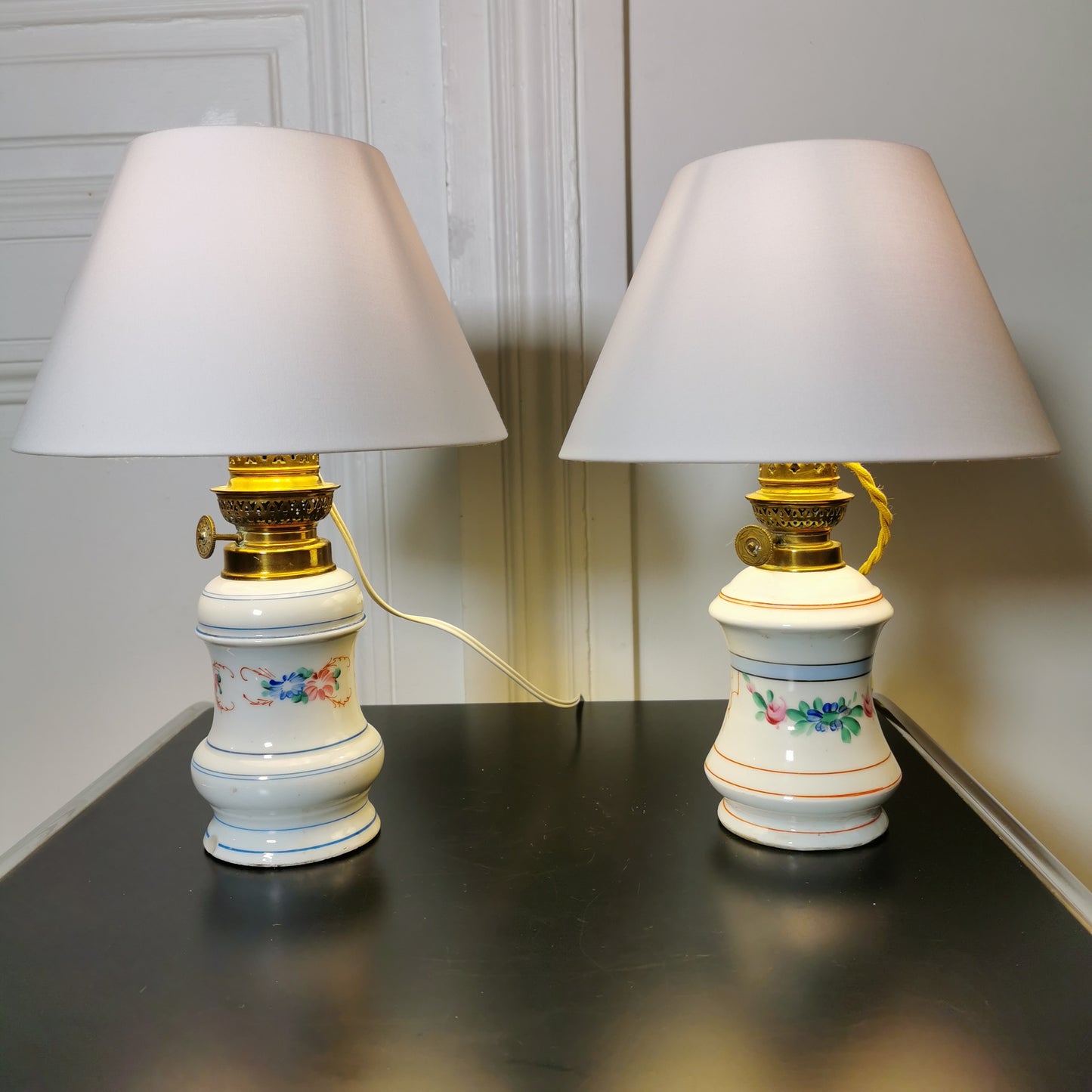 Lampe à poser en céramique ancienne 