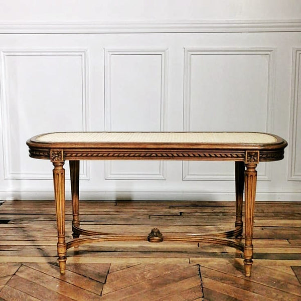 Banc canné Louis XVI
