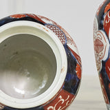 Paire de vases imari antiquité japonaise