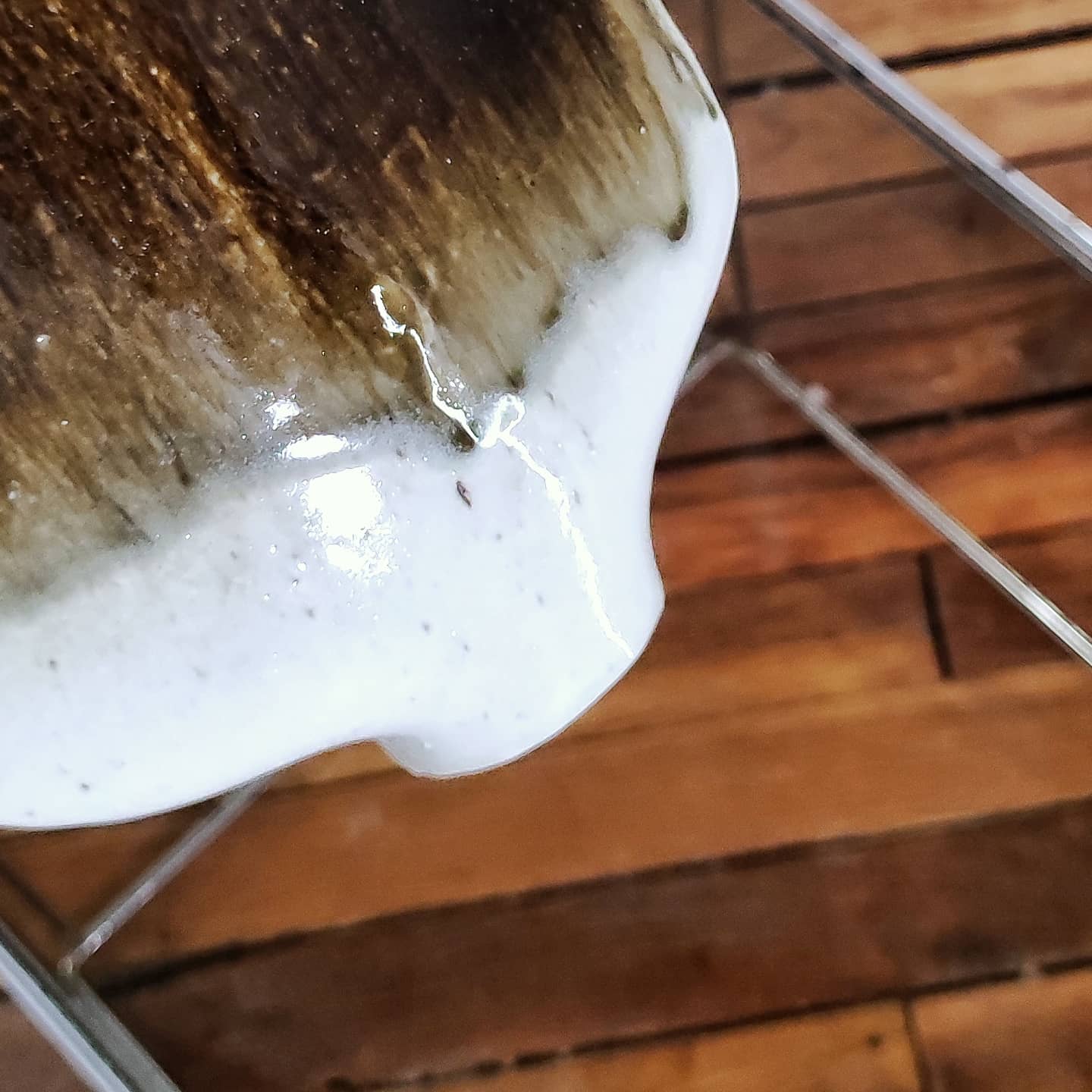 Vase à panse aplatie