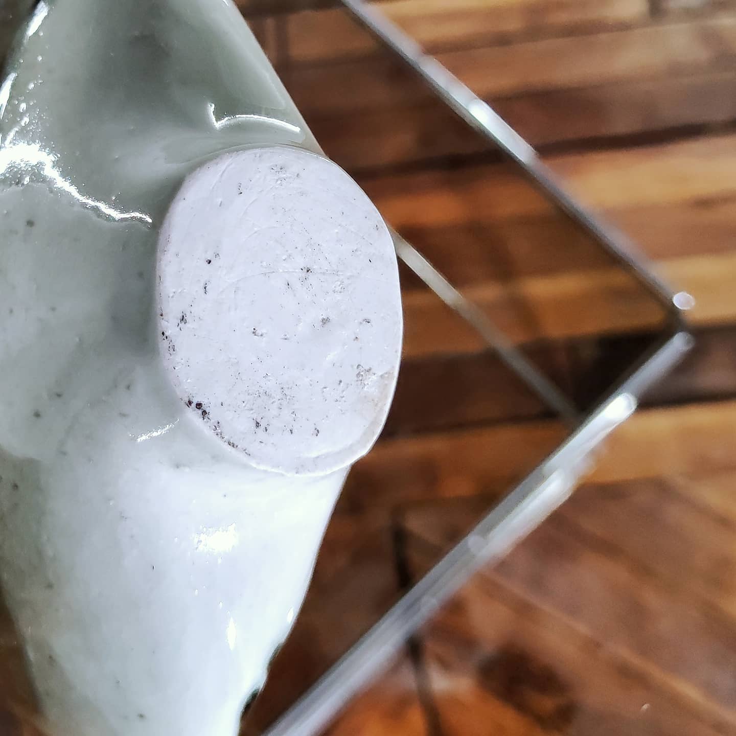 Vase à panse aplatie